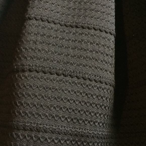 Express Strapless Stretchy Black Textured Dress XS - Picture 4 of 12